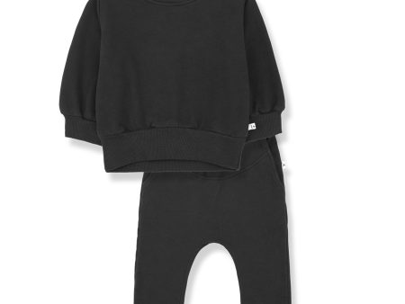 1 + IN THE FAMILY ANTONIA JOANA ANTHRACITE SWEAT-SET Cheap