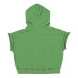 Piupiuchick Green W  Multicolor  Camp  Sleeveless Hooded Sweatshirt Cheap