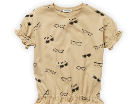 SPROET & SPROUT OLIVE RUFFLE SHADES PRINT TSHIRT Supply