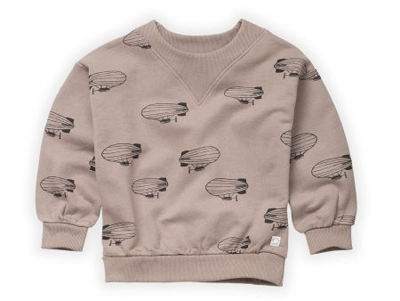 SPROET & SPROUT MUD ZEPPELIN PRINT SWEATSHIRT on Sale