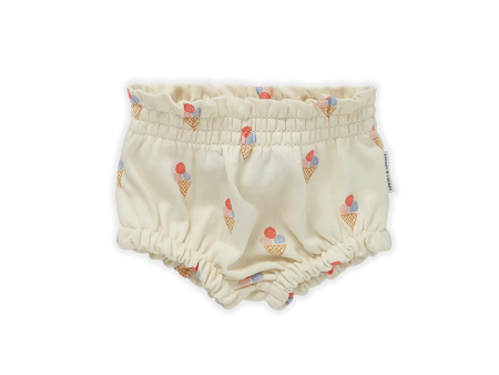 SPROET & SPROUT ECRU ICE CREAM PRINT BLOOMERS Online Hot Sale