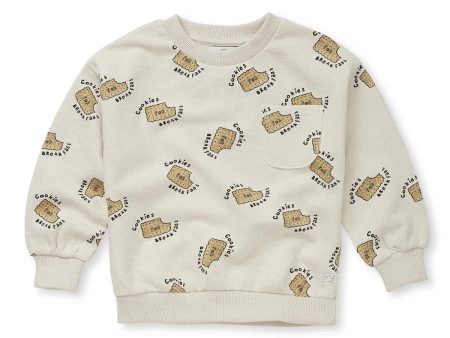 SPROET & SPROUT IVORY COOKIE SWEATSHIRT For Cheap