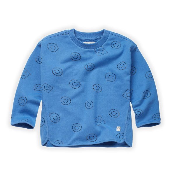 SPROET AND SPROUT SMILEY PRINT SWEATSHIRT Online Sale