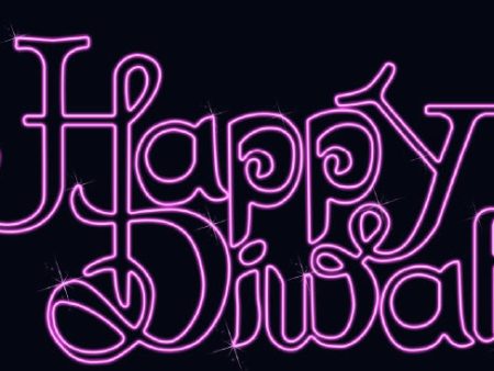 2D “HAPPY DIWALI” SIGN Online now