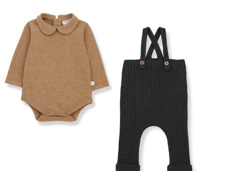 1 + IN THE FAMILY ANOUK
CHARCOAL OVERALL Supply