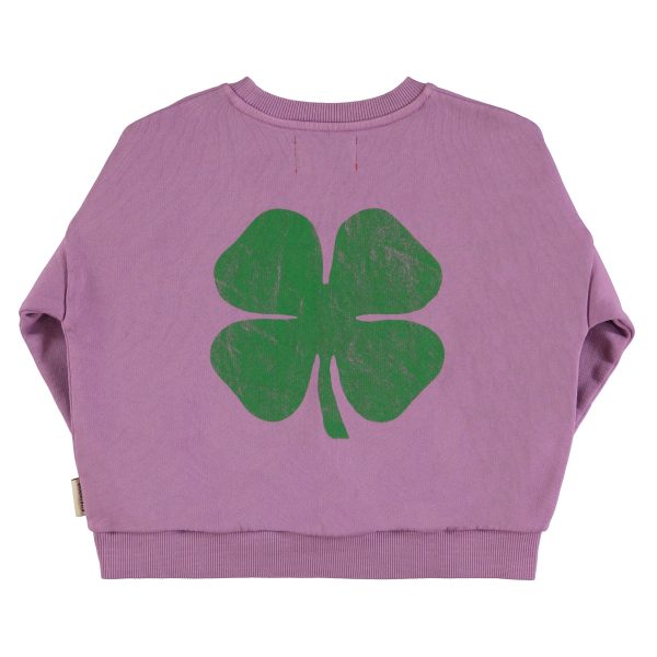 PIUPIUCHICK  LUCKY LUKE  MAUVE SWEATSHIRT Discount