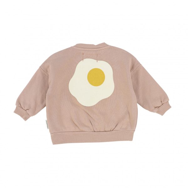 PIUPIUCHICK LIGHT PINK BREAKFAST CLUB SWEATSHIRT on Sale