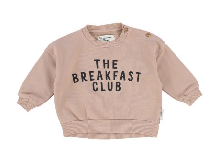 PIUPIUCHICK LIGHT PINK BREAKFAST CLUB SWEATSHIRT on Sale