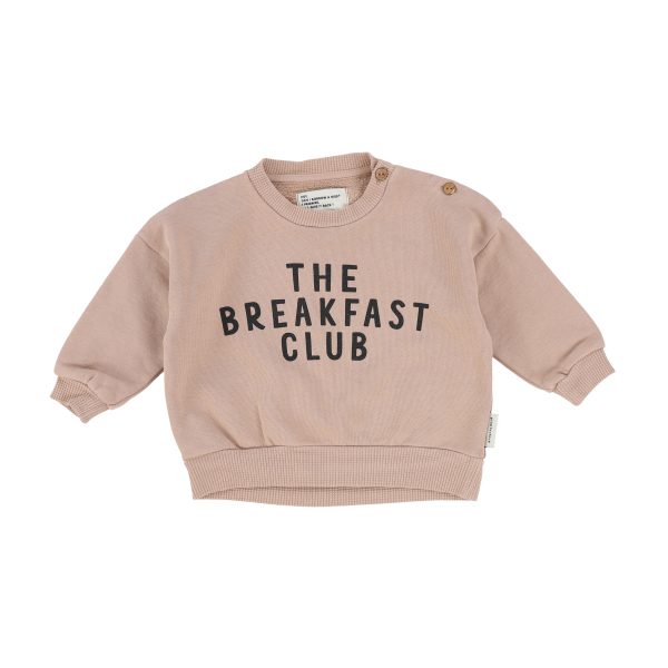 PIUPIUCHICK LIGHT PINK BREAKFAST CLUB SWEATSHIRT on Sale